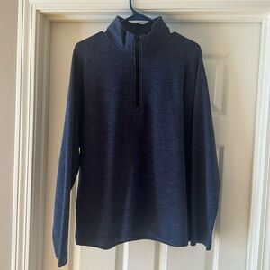 Banana Republic Moisture Wicking Men’s Long Sleeve Quarter Zip Size LARGE